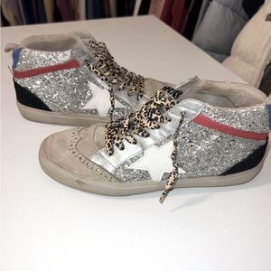 ShuShop Sparkly High-Top Sneakers